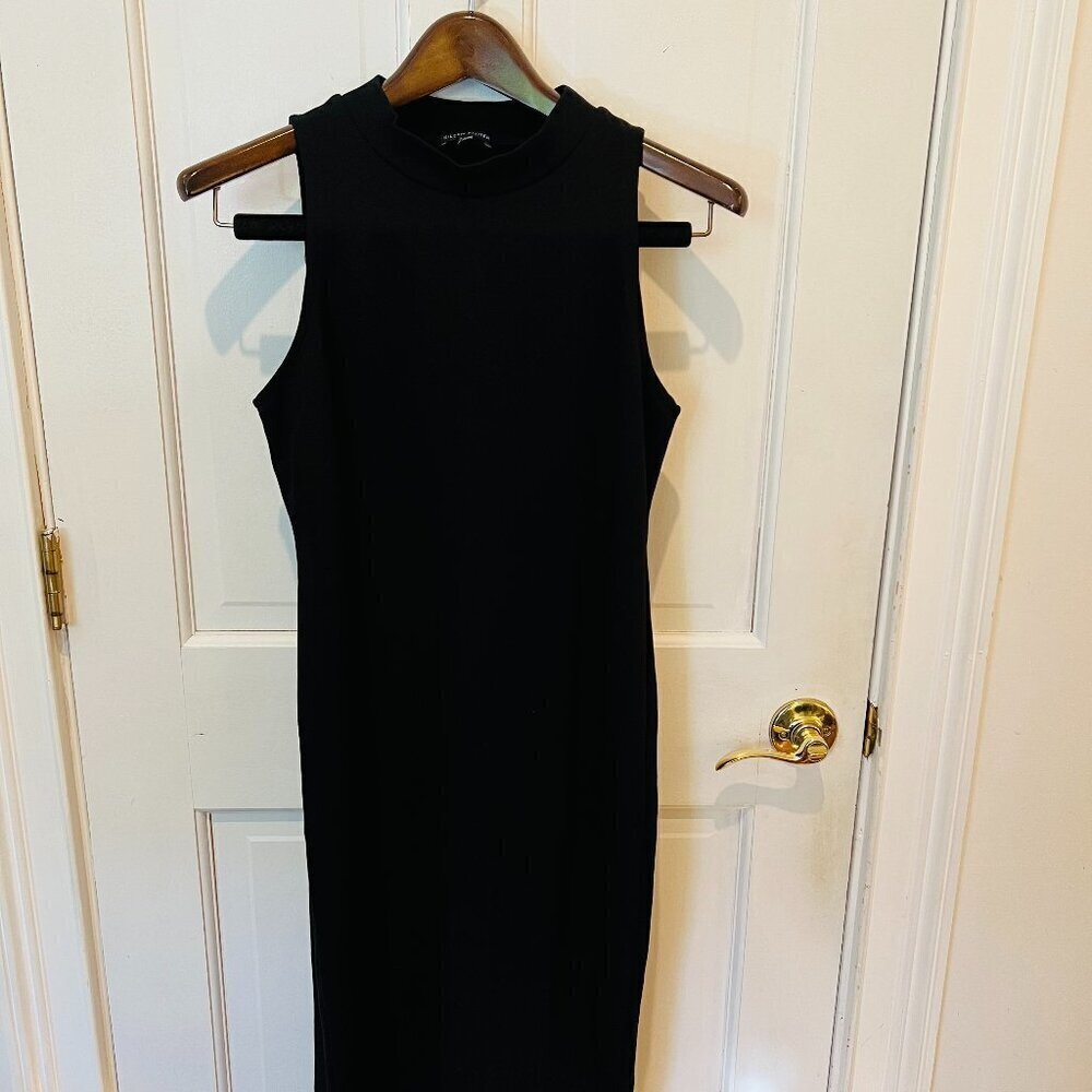 Eileen Fisher Mock Neck Sleeveless Dress Size Medium